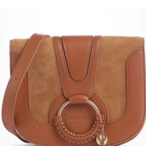 See By Chloe Leather and Suede Crossbody Bag